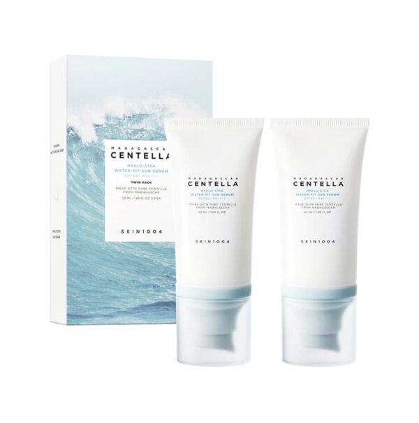 Skin1004 - Madagascar Centella Hyalu-Cica Water-Fit Sun Serum Twin Pack