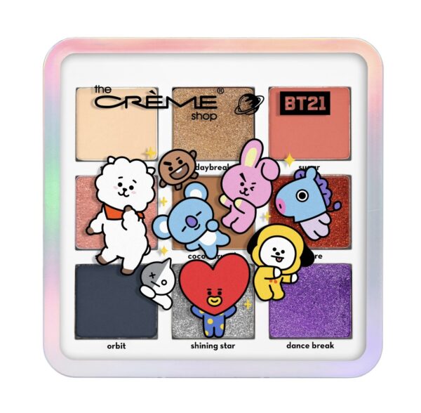 The Creme Shop BT21: Eyeshadow Palette - Imagen 2