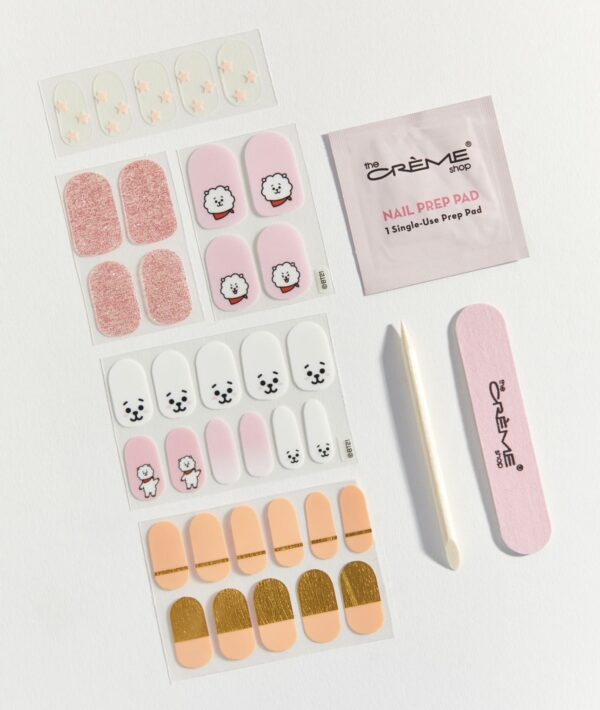 The Creme Shop BT21: Gel Nail Strips - Imagen 3