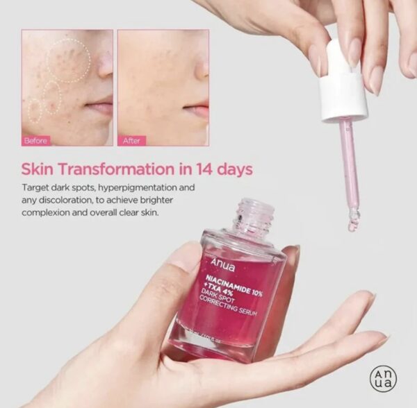 Anua - Niacinamide 10% + TXA 4% Dark Spot Correcting Serum - Imagen 3