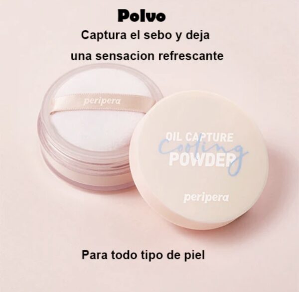 Peripera - Oil Capture Cooling Powder - Imagen 3