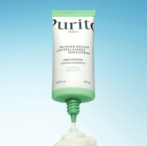 Purito SEOUL - Wonder Releaf Centella Daily Sun Lotion SPF50+ PA++++ - Imagen 2