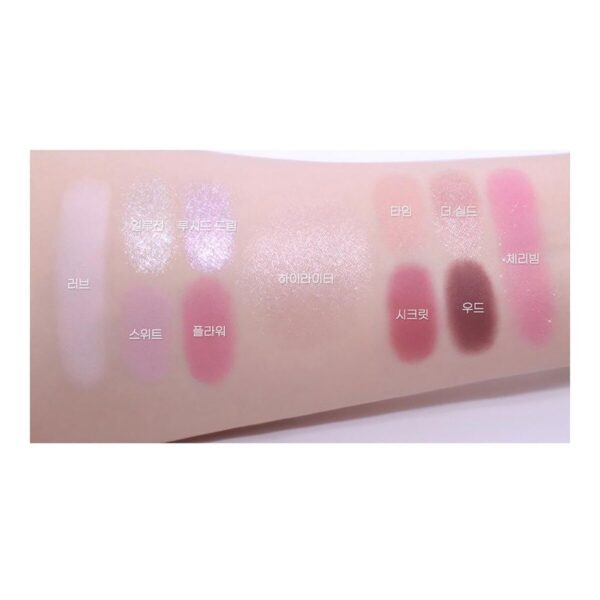 Peripera - All Take Mood Like Palette 05 Clear Winter (Cherry Ver) - Imagen 4