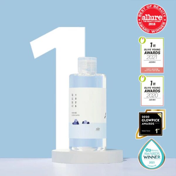 Round Lab - 1025 Dokdo Toner + Birch Juice Moisturizing Sunscreen Set - Imagen 2