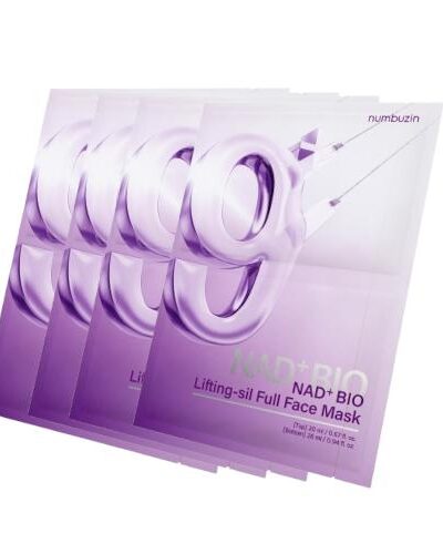 Numbuzin – No.9 NAD Bio Lifting Full Cover Facial Mask +GWP (Reafirma Cuello y Rostro)