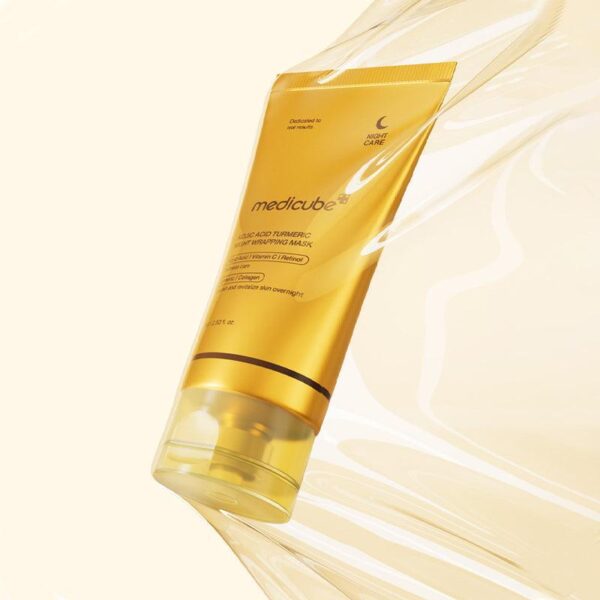 Medicube - Kojic Acic Turmeric Night Wrapping Mask - Imagen 3