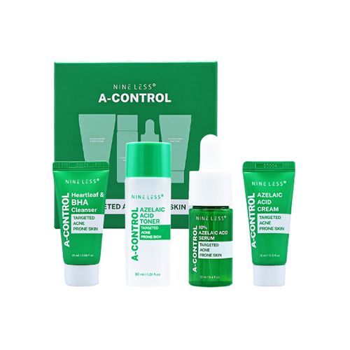 Nine Less - A - Control Mini Kit ( Mini rutina para pieles con acne)