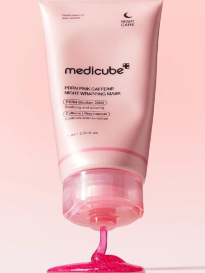 Medicube – PDRN Pink Caffeine Night Wrapping Mask