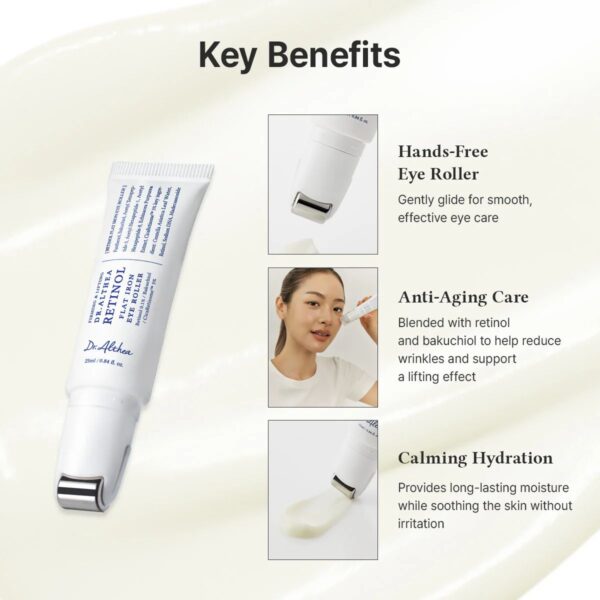 Dr Althea - Retinol Flat Iron Eye Roller - Imagen 4