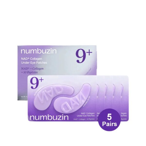 Numbuzin - No.9 NAD Collagen Under Eye Patches