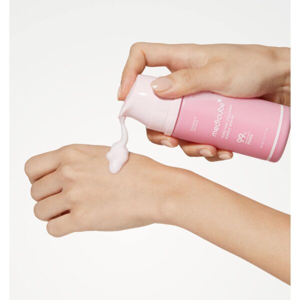 Medicube - PDRN Pink Collagen Bubble Serum - Imagen 2