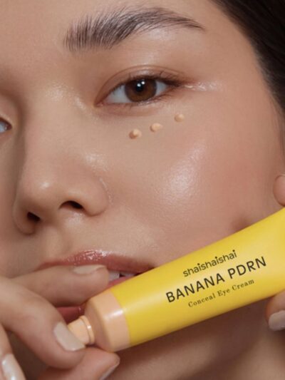 Shaishaishai -Banana PDRN Conceal Eye Cream ( Crema para el contorno de ojos con corrector)