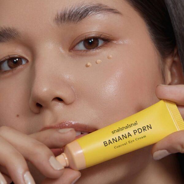 Shaishaishai -Banana PDRN Conceal Eye Cream ( Crema para el contorno de ojos con corrector) - Imagen 2