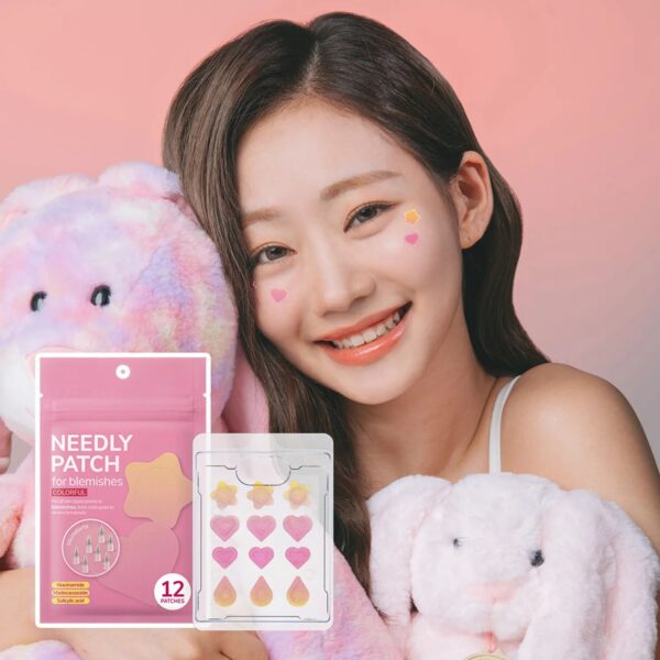 Needly - Patches For Blemishes Colorful (Parches para acne con Microagujas) - Imagen 2