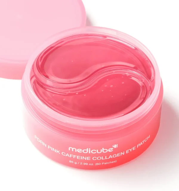 Medicube - PDRN Pink Caffeine Collagen Eye Patch - Imagen 3