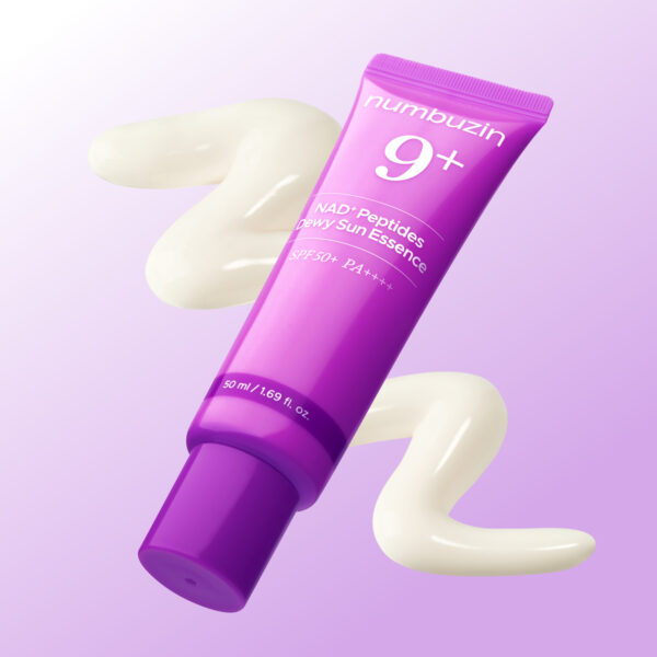 Numbuzin - No.9 NAD+ 9 Peptides Dewy Sun Essence - Imagen 2